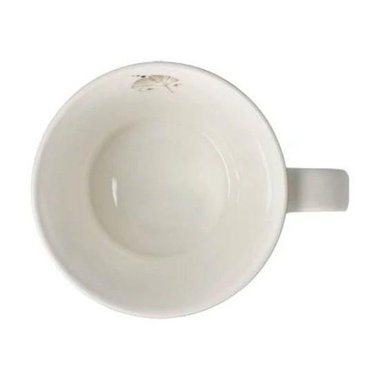 Ginkgo White kávés-teáscsésze csontporcelán 0,35l