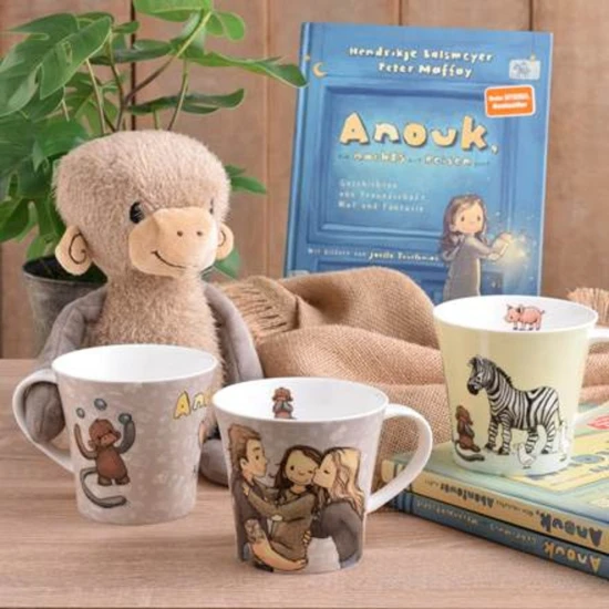 Anouk - Animal time! kávés-teáscsésze csontporcelán 0,35l