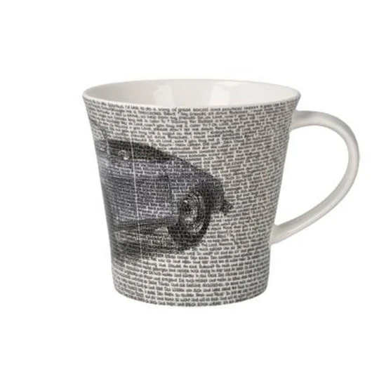 Saxa- Porsche 356 Aquamarine kávés-teáscsésze csontporcelán 0,35l