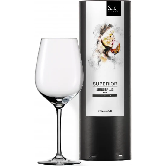 Eisch SUPERIOR SENSISPLUS vörösboros pohár díszhengerben 6dl 238 mm