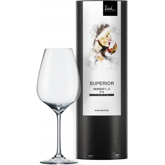 Eisch SUPERIOR SENSISPLUS Petite Sirah pohár díszhengerben 6dl 243 mm Eisch SUPERIOR SENSISPLUS Petite Sirah pohár díszhengerben 6dl 243 mm