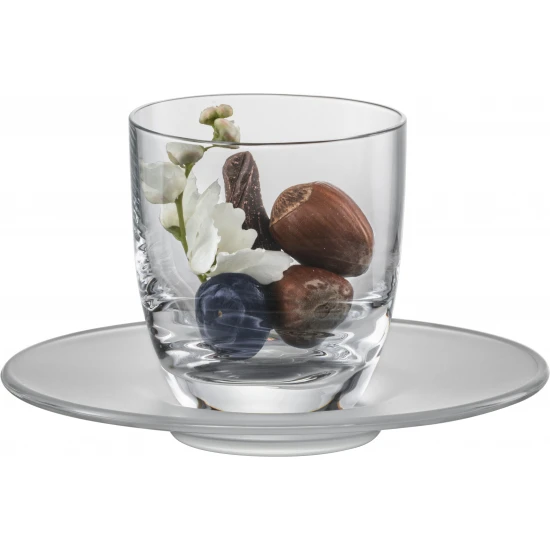 Eisch SUPERIOR SENSISPLUS 2 db eszpresszócsésze csészealjjal díszdobozban 1dl 65 mm Eisch SUPERIOR SENSISPLUS 2 db eszpresszócsésze csészealjjal díszdobozban 1dl 65 mm