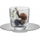 Eisch SUPERIOR SENSISPLUS 2 db eszpresszócsésze csészealjjal díszdobozban 1dl 65 mm Eisch SUPERIOR SENSISPLUS 2 db eszpresszócsésze csészealjjal díszdobozban 1dl 65 mm