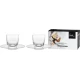 Eisch SUPERIOR SENSISPLUS 2 db eszpresszócsésze csészealjjal díszdobozban 1dl 65 mm Eisch SUPERIOR SENSISPLUS 2 db eszpresszócsésze csészealjjal díszdobozban 1dl 65 mm