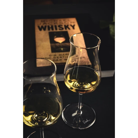 Eisch JEUNESSE Malt whisky pohár készlet díszhengerben 1,6dl 160 mm