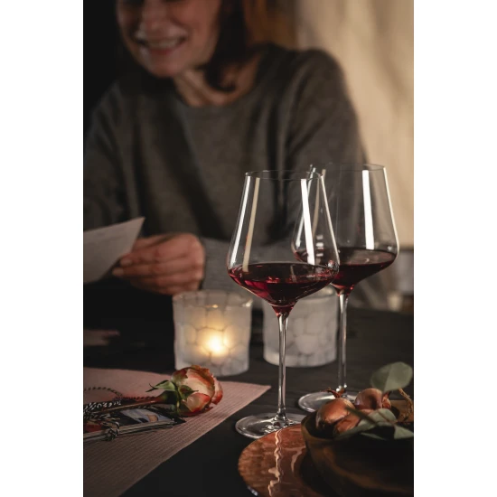 Eisch SKY SENSISPLUS 2 db Burgundy pohár díszdobozban 7,1dl 247 mm