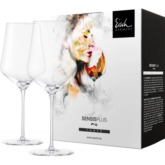 Eisch SKY SENSISPLUS 2 db Bordeaux pohár díszdobozban 6,2dl 253 mm