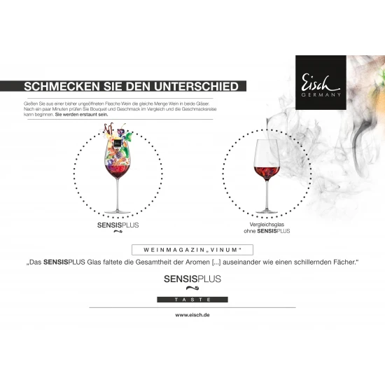 Eisch SKY SENSISPLUS 2 db pezsgőspohár díszdobozban 2,6dl 246 mm