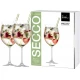 Eisch SECCO FLAVOURED Fruity pohár szívószállal zöld 2 db díszdobozban 10dl 260 mm