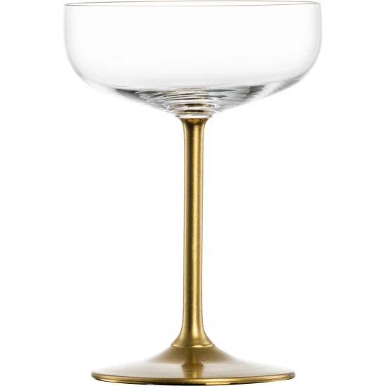 Eisch SECCO FLAVOURED 2 db pezsgős, koktélos pohár arany díszdobozban 2,5dl 155 mm