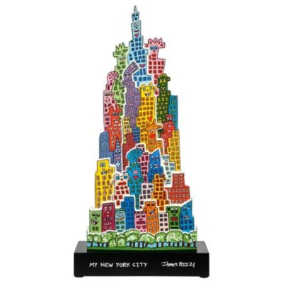 James Rizzi - The City that Never Sleeps figura porcelán