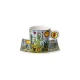 James Rizzi Desert Life csésze + alj csontporcelán 0,1l