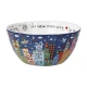 James Rizzi My New York City Night tál csontporcelán