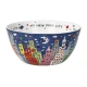 James Rizzi My New York City Night tál csontporcelán