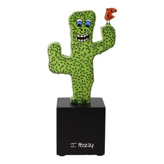 James Rizzi Desert Life figura porcelán  21 cm