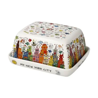 James Rizzi - My New York City vajtartó csontporcelán