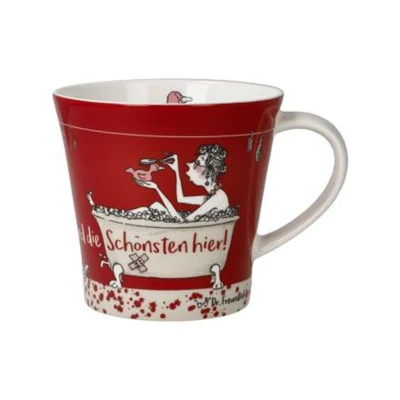 Freundlieb - Wir sind die Schönsten kávés-teáscsésze csontporcelán 0,35l