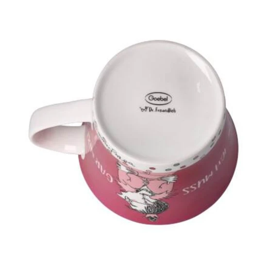 Freundlieb - Ich muss gar nix kávés-teáscsésze csontporcelán 0,35l