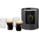 Eisch UNIK 4 db eszpresszócsésze díszhengerben 1dl 85 mm Eisch UNIK 4 db eszpresszócsésze díszhengerben 1dl 85 mm