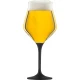Eisch CRAFT BEER EXPERTS Craft söröspohár fekete 4,35dl 205 mm Eisch CRAFT BEER EXPERTS Craft söröspohár fekete 4,35dl 205 mm
