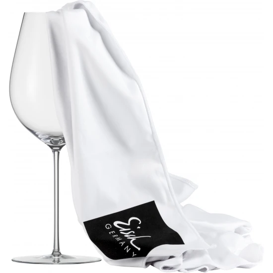 Eisch ACCESSOIRES pohár polírozó kendő 2 db díszdobozban
