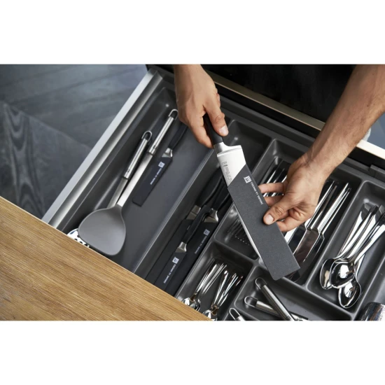 ZWILLING  | késtok 20 cm | fekete | műanyag