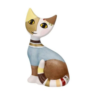 Rosina Wachtmeister - Cat "Carolina" figura porcelán  8 cm