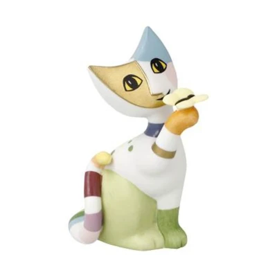 Rosina Wachtmeister - Cat "Ilario" figura porcelán  8 cm