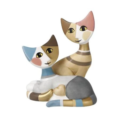 R. Wachtmeister - Kaja e Mika figura porcelán  8 cm