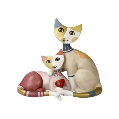 R. Wachtmeister -Vivien e Peppie figura porcelán Limited Edition 14 cm