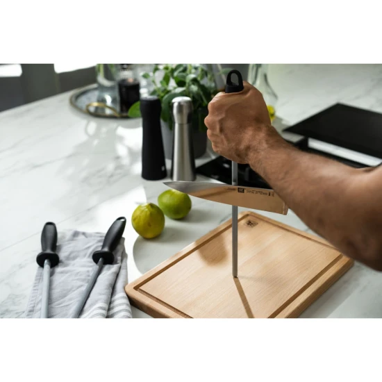 ZWILLING  | késélező 23 cm | fekete | krómozott