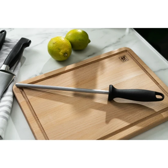 ZWILLING  | késélező 26 cm | fekete | krómozott