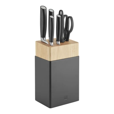 ZWILLING All * Star | késblokk szett 7 darabos | ezüst színű | fekete