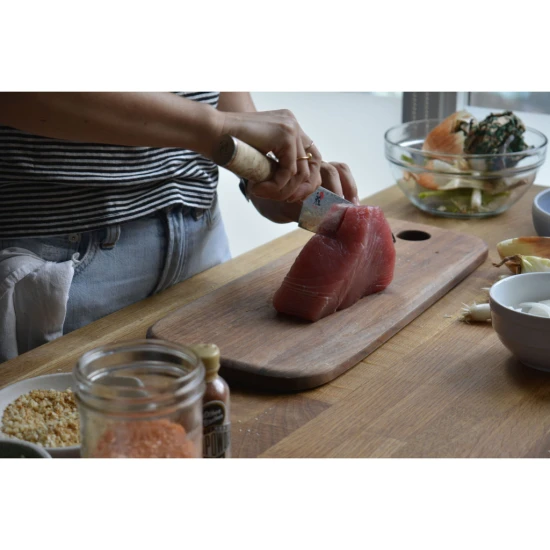 MIYABI 5000 MCD | Santoku kés 18 cm | barna