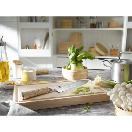 MIYABI 5000 MCD | Santoku kés 18 cm | barna