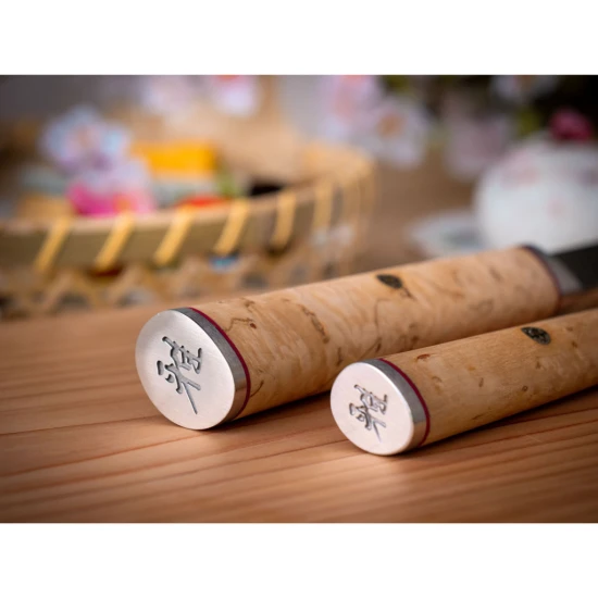 MIYABI 5000 MCD | Santoku kés 18 cm | barna