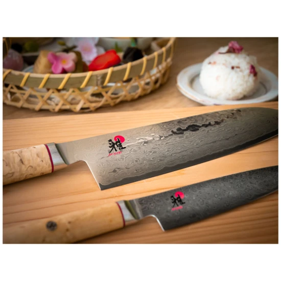 MIYABI 5000 MCD | Santoku kés 18 cm | barna