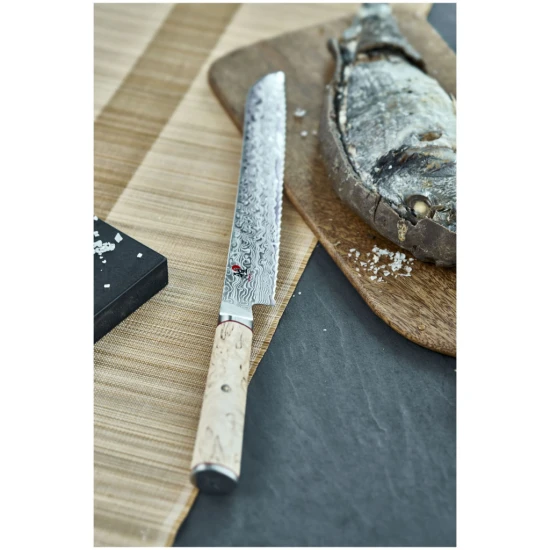 MIYABI 5000 MCD | kenyérvágókés 23 cm | barna