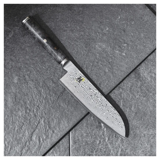 MIYABI 5000 MCD 67 | Santoku kés 18 cm | barna