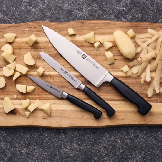 ZWILLING FOUR STAR | késkészlet 3 darabos | színtelen