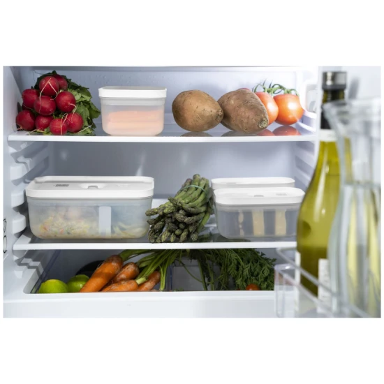 ZWILLING Fresh & Save | vákuumos ételtároló doboz S | műanyag | átlátszó-szürke