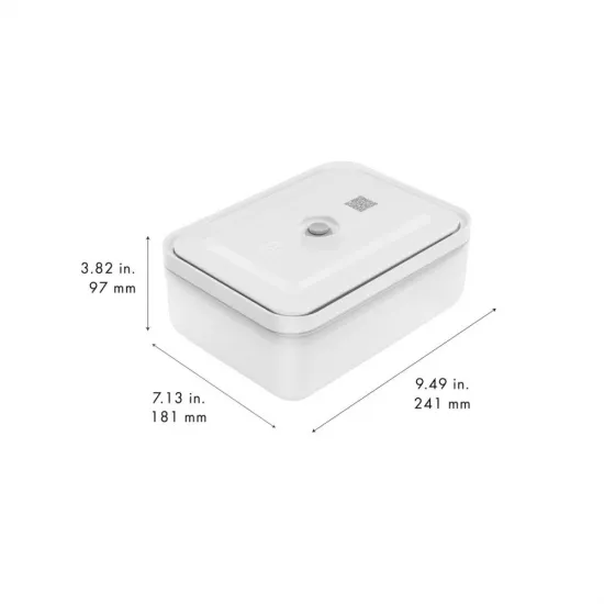 ZWILLING FRESH & SAVE vákuumos ételtároló 2l szürke