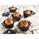 Staub La Cocotte | Mini Cocotte öntöttvas főzőedény 10 cm | fekete | kerek | öntöttvas