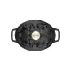 Staub öntöttvas edény | fekete | malac forma | 17 cm | 1l Staub öntöttvas edény | fekete | malac forma | 17 cm | 1l