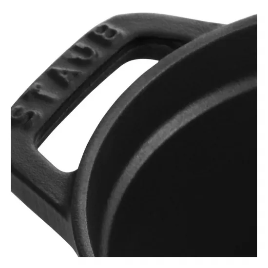 Staub öntöttvas edény | fekete | malac forma | 17 cm | 1l Staub öntöttvas edény | fekete | malac forma | 17 cm | 1l