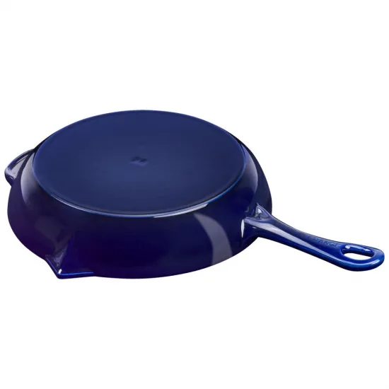 Staub öntöttvas serpenyő| tengerkék| kerek | 30 cm Staub öntöttvas serpenyő| tengerkék| kerek | 30 cm
