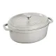 Staub öntöttvas edény | trüffel | ovális 29 cm | 4,2l Staub öntöttvas edény | trüffel | ovális 29 cm | 4,2l