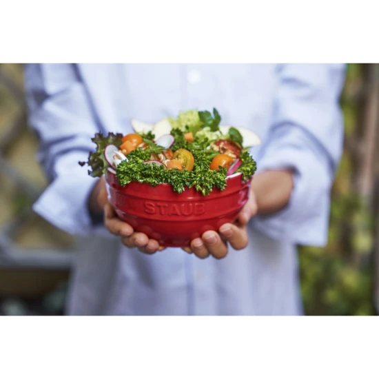 Staub kerámia | tál szett 14 cm |4 darabos | cherry | kerámia