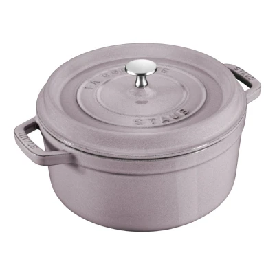 Staub La Cocotte | Cocotte öntöttvas főzőedény 24 cm | cseresznyevirág | kerek | öntöttvas
