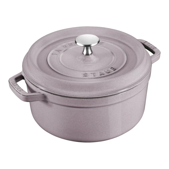 Staub La Cocotte | Cocotte öntöttvas főzőedény 20 cm | cseresznyevirág | kerek | öntöttvas